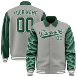 Custom Gray Green Jacket