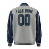 Custom Gray Blue Jacket