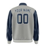 Custom Gray Blue Jacket