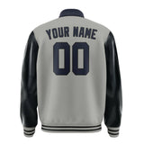 Custom Gray Navy Jacket