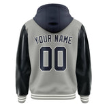 Custom Gray Navy Jacket