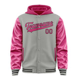 Custom Gray Pink Jacket
