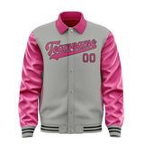 Custom Gray Pink Jacket