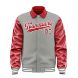 Custom Gray Red Jacket