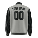 Custom Gray Black Jacket