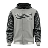 Custom Gray Black Jacket