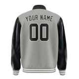 Custom Gray Black Jacket