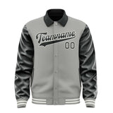Custom Gray Black Jacket