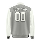 Custom Gray White Jacket