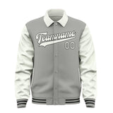 Custom Gray White Jacket