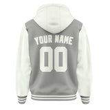 Custom Gray White Jacket