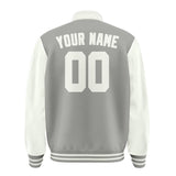 Custom Gray White Jacket