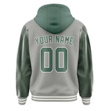 Custom Gray Blue Green Jacket