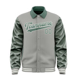 Custom Gray Blue Green Jacket