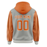 Custom Gray Orange Jacket