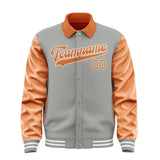 Custom Gray Orange Jacket