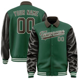 Custom Green Brown Jacket