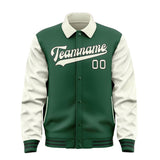 Custom Green Cream Jacket