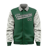 Custom Green Gray Jacket