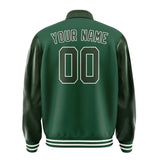 Custom Green Dark Green Jacket