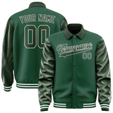 Custom Green Dark Green Jacket