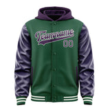 Custom Green Purple Jacket