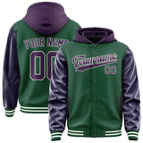 Custom Green Purple Jacket