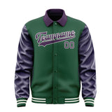 Custom Green Purple Jacket
