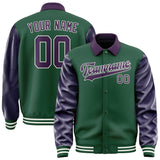 Custom Green Purple Jacket
