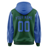 Custom Green Sky Blue Jacket