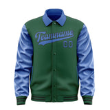 Custom Green Sky Blue Jacket