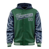 Custom Green Blue Jacket