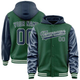 Custom Green Blue Jacket