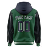 Custom Green Navy Jacket
