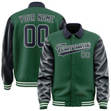 Custom Green Navy Jacket