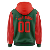 Custom Green Orange Red Jacket