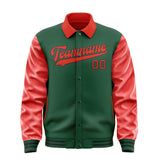 Custom Green Orange Red Jacket
