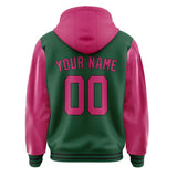 Custom Green Pink Jacket