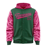 Custom Green Pink Jacket