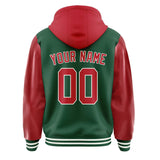 Custom Green Red Jacket