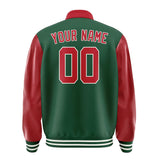 Custom Green Red Jacket