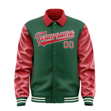 Custom Green Red Jacket