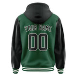 Custom Green Black Jacket