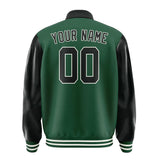 Custom Green Black Jacket