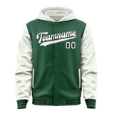 Custom Green White Jacket
