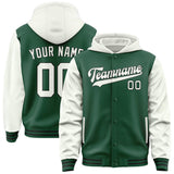 Custom Green White Jacket