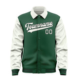Custom Green White Jacket