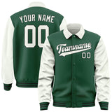 Custom Green White Jacket
