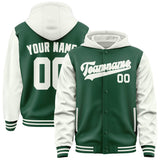 Custom Green White Jacket