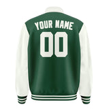 Custom Green White Jacket